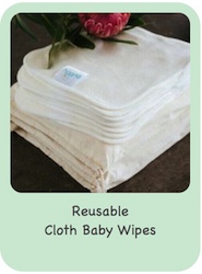 Reusable Cloth baby wipes